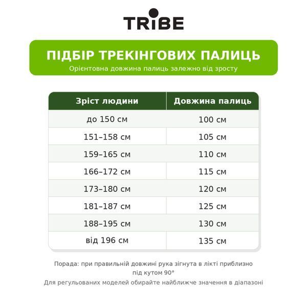 Палиці трекінгові Tribe Trekking Pole Carbon T-ME-0027 Ocean T-ME-0027-ocean фото