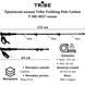 Палиці трекінгові Tribe Trekking Pole Carbon T-ME-0027 Ocean T-ME-0027-ocean фото 2