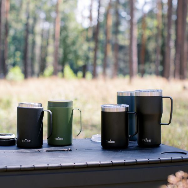 Термочашка Tribe Travel Mug 0,6 л T-FA-0034 Black T-FA-0034-black фото