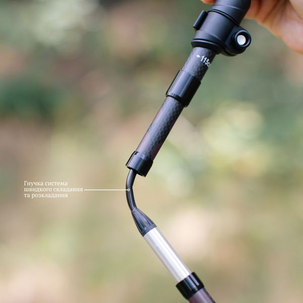 Палиці трекінгові Tribe Z-Pole Carbon T-ME-0025 Plum T-ME-0025-plum фото