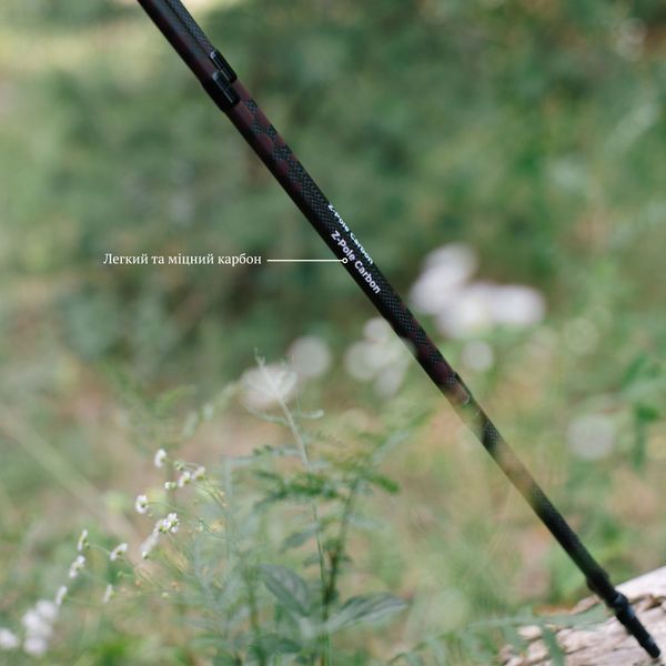 Палиці трекінгові Tribe Z-Pole Carbon T-ME-0025 Plum T-ME-0025-plum фото