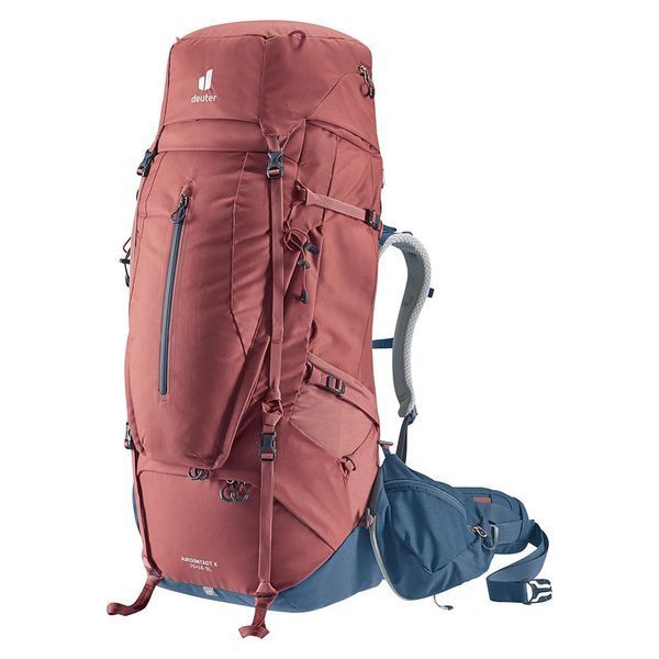 Рюкзак туристичний Deuter Aircontact X SL 70+15 л 5335 Redwood-Ink 3370322 5335 фото