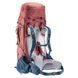 Рюкзак туристичний Deuter Aircontact X SL 70+15 л 5335 Redwood-Ink 3370322 5335 фото 5