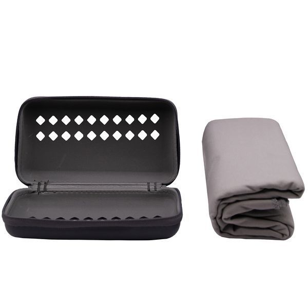 Рушник з мікрофібри Tribe Pocket Towel 60х120 см T-LC-0001-L Grey T-LC-0001-L-grey фото