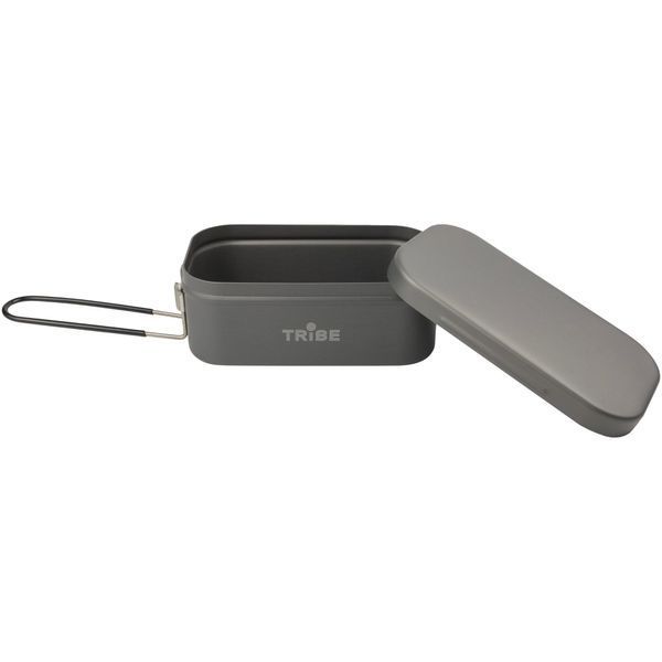 Контейнер для їжі Tribe Lunch Box Alu T-FG-0016 Grey T-FG-0016-grey фото