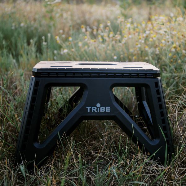 Стілець Tribe Camp Chair Low пластиковий T-EF-0001 Black T-EF-0001-black фото