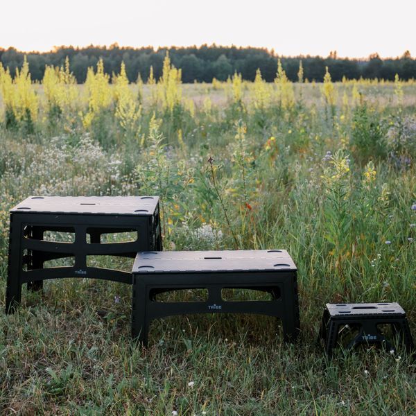 Стілець Tribe Camp Chair Low пластиковий T-EF-0001 Black T-EF-0001-black фото