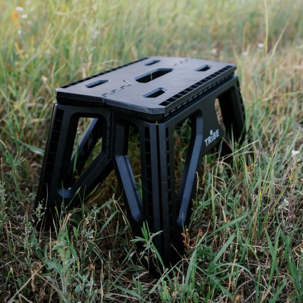 Стілець Tribe Camp Chair Low пластиковий T-EF-0001 Black T-EF-0001-black фото