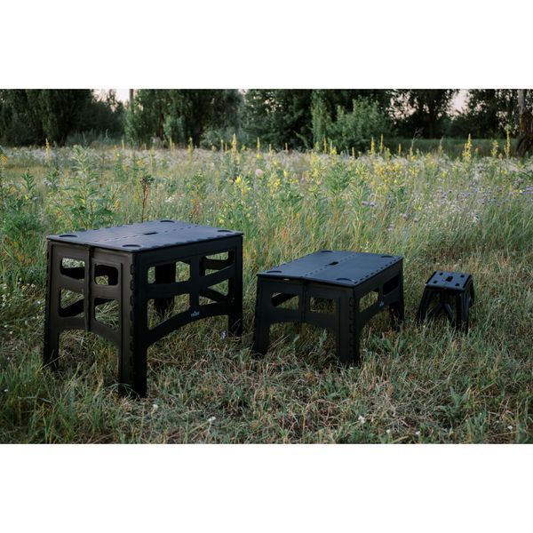 Стілець Tribe Camp Chair Low пластиковий T-EF-0001 Black T-EF-0001-black фото