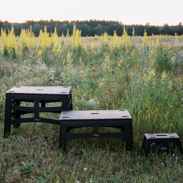 Стіл Tribe Camp Table Low пластиковий T-EF-0003 Black T-EF-0003-black фото