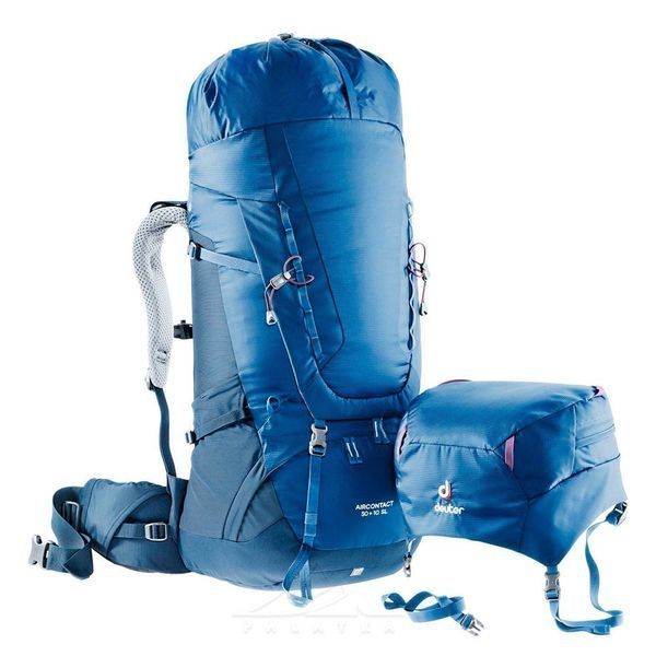 Рюкзак туристичний Deuter Aircontact SL 50+10 л 3399 Steel-Midnight 3320221 3399 фото