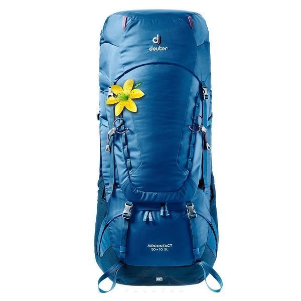 Рюкзак туристичний Deuter Aircontact SL 50+10 л 3399 Steel-Midnight 3320221 3399 фото