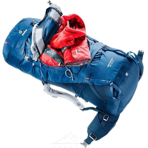 Рюкзак туристичний Deuter Aircontact SL 50+10 л 3399 Steel-Midnight 3320221 3399 фото