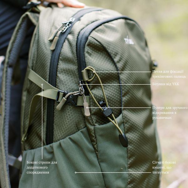 Рюкзак Tribe Urban 25 л T-IC-0022 Olive T-IC-0022-olive фото