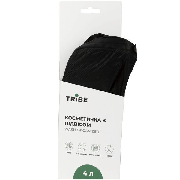 Косметичка Tribe Wash Organizer с подвесом T-IZ-0019 Black T-IZ-0019-black фото